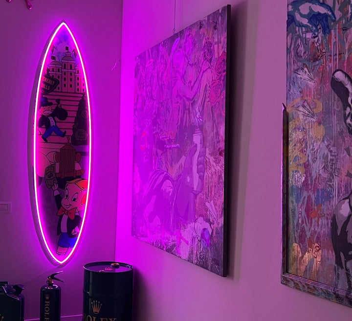 Neon per arredare casa: Scritte, quadri e Composizioni Uniche