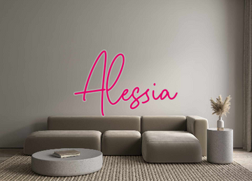 Custom Neon: Alessia