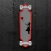 banksy bloodred Ballon