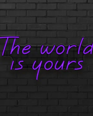 the world is yours stampatello minuscolo-OFF the world is yours