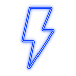 Elettric blue