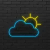 nuvola con sole-ON sun and cloud